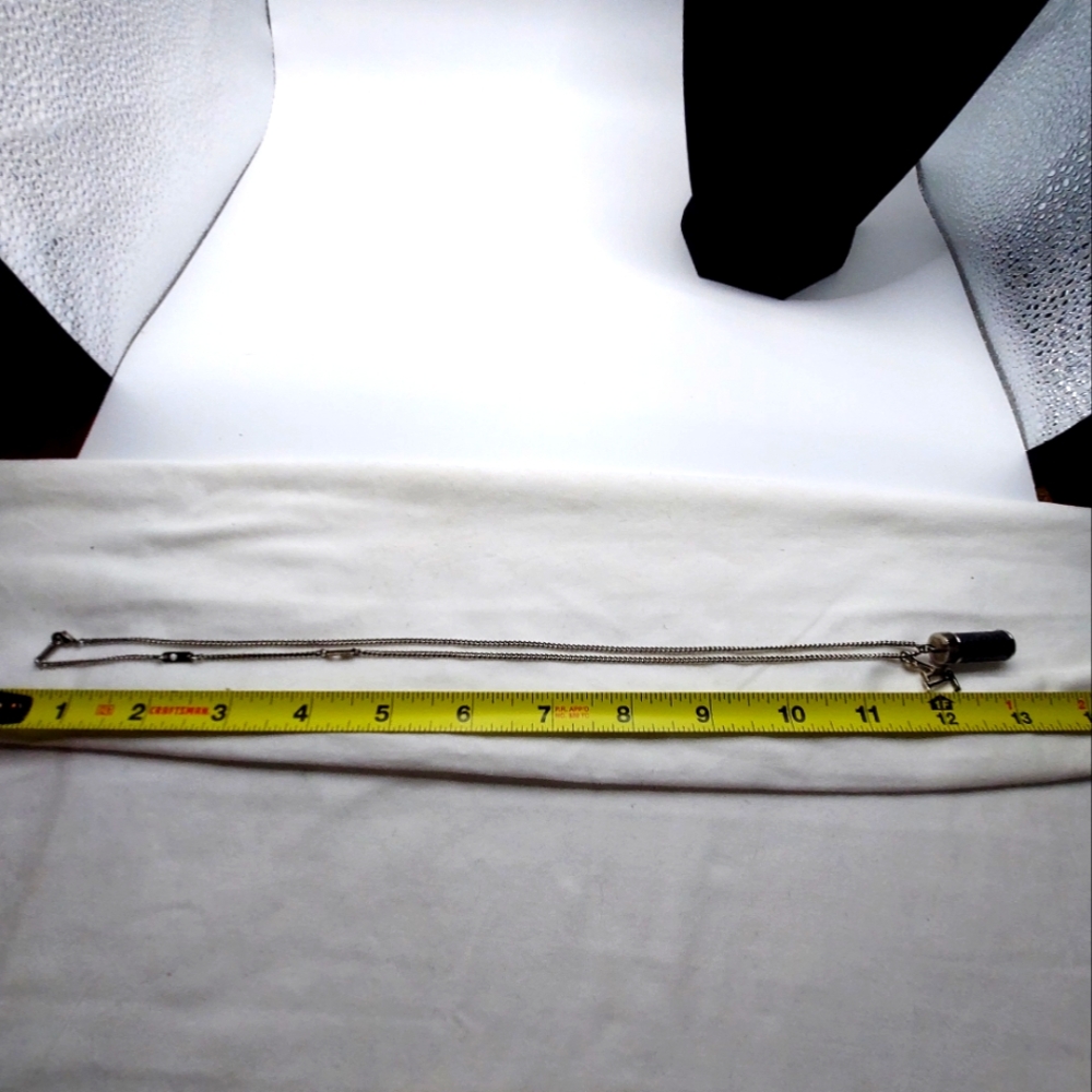 Louis Vuitton Monogram Eclipse Collier Charms Nec… - image 3